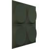 imageEkena Millwork WP20X20ADWH 19 58quotW x 19 58quotH Adonis EnduraWall Decorative 3D Wall Panel Covers 267 Sq FtUltraCover Satin Hunt Club Green