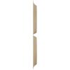 imageEkena Millwork WP20X20ADWH 19 58quotW x 19 58quotH Adonis EnduraWall Decorative 3D Wall Panel Covers 267 Sq FtUltraCover Satin Smokey Beige