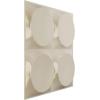 imageEkena Millwork WP20X20ADWH 19 58quotW x 19 58quotH Adonis EnduraWall Decorative 3D Wall Panel Covers 267 Sq FtUniversal Metallic Pearl Mist