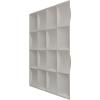 imageEkena Millwork WP20X20BAWH 19 58quotW x 19 58quotH Baile EnduraWall Decorative 3D Wall Panel Covers 267 Sq FtAged Copper