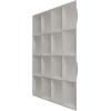 imageEkena Millwork WP20X20BAWH 19 58quotW x 19 58quotH Baile EnduraWall Decorative 3D Wall Panel Covers 267 Sq FtCopper