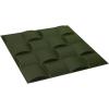 imageEkena Millwork WP20X20BAWH 19 58quotW x 19 58quotH Baile EnduraWall Decorative 3D Wall Panel Covers 267 Sq FtSatin Canyon Green