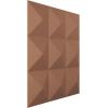 imageEkena Millwork WP20X20BEWH 19 58quotW x 19 58quotH Benson EnduraWall Decorative 3D Wall Panel Covers 267 Sq FtAged Copper