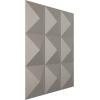 imageEkena Millwork WP20X20BEWH 19 58quotW x 19 58quotH Benson EnduraWall Decorative 3D Wall Panel Covers 267 Sq FtBright Coat Aluminum