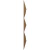 imageEkena Millwork WP20X20BEWH 19 58quotW x 19 58quotH Benson EnduraWall Decorative 3D Wall Panel Covers 267 Sq FtBright Coat Gold