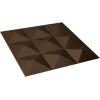 imageEkena Millwork WP20X20BEWH 19 58quotW x 19 58quotH Benson EnduraWall Decorative 3D Wall Panel Covers 267 Sq FtMetallic Antique Brass