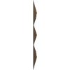 imageEkena Millwork WP20X20BEWH 19 58quotW x 19 58quotH Benson EnduraWall Decorative 3D Wall Panel Covers 267 Sq FtMetallic Champagne Bronze