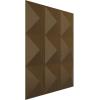 imageEkena Millwork WP20X20BEWH 19 58quotW x 19 58quotH Benson EnduraWall Decorative 3D Wall Panel Covers 267 Sq FtMetallic Champagne Bronze
