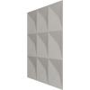 imageEkena Millwork WP20X20BEWH 19 58quotW x 19 58quotH Benson EnduraWall Decorative 3D Wall Panel Covers 267 Sq FtTextured Metallic Galaxy