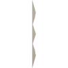 imageEkena Millwork WP20X20BEWH 19 58quotW x 19 58quotH Benson EnduraWall Decorative 3D Wall Panel Covers 267 Sq FtUltraCover Satin Blossom White