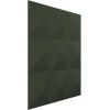 imageEkena Millwork WP20X20BEWH 19 58quotW x 19 58quotH Benson EnduraWall Decorative 3D Wall Panel Covers 267 Sq FtUltraCover Satin Hunt Club Green