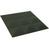 imageEkena Millwork WP20X20BEWH 19 58quotW x 19 58quotH Benson EnduraWall Decorative 3D Wall Panel Covers 267 Sq FtUltraCover Satin Hunt Club Green