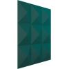 imageEkena Millwork WP20X20BEWH 19 58quotW x 19 58quotH Benson EnduraWall Decorative 3D Wall Panel Covers 267 Sq FtUltraCover Satin Lagoon