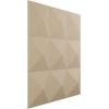 imageEkena Millwork WP20X20BEWH 19 58quotW x 19 58quotH Benson EnduraWall Decorative 3D Wall Panel Covers 267 Sq FtUltraCover Satin Smokey Beige