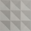 imageEkena Millwork WP20X20BEWH 19 58quotW x 19 58quotH Benson EnduraWall Decorative 3D Wall Panel Covers 267 Sq FtUniversal Pearl Metallic Champagne Pink