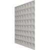 imageEkena Millwork WP20X20BRWH 19 58quotW x 19 58quotH Bradford EnduraWall Decorative 3D Wall Panel Covers 267 Sq FtAged Copper