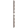 imageEkena Millwork WP20X20BRWH 19 58quotW x 19 58quotH Bradford EnduraWall Decorative 3D Wall Panel Covers 267 Sq FtAged Metallic Rust