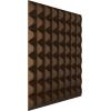 imageEkena Millwork WP20X20BRWH 19 58quotW x 19 58quotH Bradford EnduraWall Decorative 3D Wall Panel Covers 267 Sq FtAntique Brass