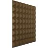 imageEkena Millwork WP20X20BRWH 19 58quotW x 19 58quotH Bradford EnduraWall Decorative 3D Wall Panel Covers 267 Sq FtChampagne Bronze