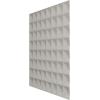 imageEkena Millwork WP20X20BRWH 19 58quotW x 19 58quotH Bradford EnduraWall Decorative 3D Wall Panel Covers 267 Sq FtCopper