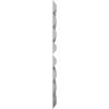 imageEkena Millwork WP20X20BRWH 19 58quotW x 19 58quotH Bradford EnduraWall Decorative 3D Wall Panel Covers 267 Sq FtDark Steel