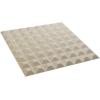 imageEkena Millwork WP20X20BRWH 19 58quotW x 19 58quotH Bradford EnduraWall Decorative 3D Wall Panel Covers 267 Sq FtMetalic Pearl Mist
