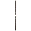 imageEkena Millwork WP20X20BRWH 19 58quotW x 19 58quotH Bradford EnduraWall Decorative 3D Wall Panel Covers 267 Sq FtMetallic Dark Bronze