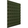 imageEkena Millwork WP20X20BRWH 19 58quotW x 19 58quotH Bradford EnduraWall Decorative 3D Wall Panel Covers 267 Sq FtSatin Canyon Green