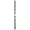 imageEkena Millwork WP20X20BRWH 19 58quotW x 19 58quotH Bradford EnduraWall Decorative 3D Wall Panel Covers 267 Sq FtWeathered Steel