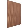 imageEkena Millwork WP20X20LEWH 19 58quotW x 19 58quotH Leandros EnduraWall Decorative 3D Wall Panel Covers 267 Sq Ft  WhiteAged Copper