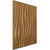 imageEkena Millwork WP20X20LEWH 19 58quotW x 19 58quotH Leandros EnduraWall Decorative 3D Wall Panel Covers 267 Sq Ft  WhiteGold
