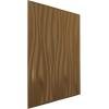 imageEkena Millwork WP20X20LEWH 19 58quotW x 19 58quotH Leandros EnduraWall Decorative 3D Wall Panel Covers 267 Sq Ft  WhiteGold Rush