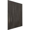 imageEkena Millwork WP20X20LEWH 19 58quotW x 19 58quotH Leandros EnduraWall Decorative 3D Wall Panel Covers 267 Sq Ft  WhiteWeathered Steel