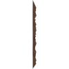 imageEkena Millwork WP20X20LTWH 19 58quotW x 19 58quotH Leto EnduraWall Decorative 3D Wall Panel Covers 267 Sq FtAged Metallic Rust