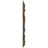 imageEkena Millwork WP20X20LTWH 19 58quotW x 19 58quotH Leto EnduraWall Decorative 3D Wall Panel Covers 267 Sq FtAntique Brass