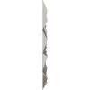 imageEkena Millwork WP20X20LTWH 19 58quotW x 19 58quotH Leto EnduraWall Decorative 3D Wall Panel Covers 267 Sq FtBright Chrome