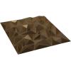 imageEkena Millwork WP20X20LTWH 19 58quotW x 19 58quotH Leto EnduraWall Decorative 3D Wall Panel Covers 267 Sq FtChampagne Bronze
