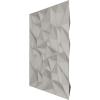imageEkena Millwork WP20X20LTWH 19 58quotW x 19 58quotH Leto EnduraWall Decorative 3D Wall Panel Covers 267 Sq FtChampagne Bronze