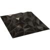 imageEkena Millwork WP20X20LTWH 19 58quotW x 19 58quotH Leto EnduraWall Decorative 3D Wall Panel Covers 267 Sq FtCharcoal