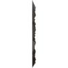 imageEkena Millwork WP20X20LTWH 19 58quotW x 19 58quotH Leto EnduraWall Decorative 3D Wall Panel Covers 267 Sq FtCharcoal