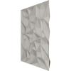 imageEkena Millwork WP20X20LTWH 19 58quotW x 19 58quotH Leto EnduraWall Decorative 3D Wall Panel Covers 267 Sq FtCopper