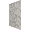 imageEkena Millwork WP20X20LTWH 19 58quotW x 19 58quotH Leto EnduraWall Decorative 3D Wall Panel Covers 267 Sq FtDark Copper