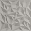 imageEkena Millwork WP20X20LTWH 19 58quotW x 19 58quotH Leto EnduraWall Decorative 3D Wall Panel Covers 267 Sq FtDark Copper
