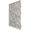 imageEkena Millwork WP20X20LTWH 19 58quotW x 19 58quotH Leto EnduraWall Decorative 3D Wall Panel Covers 267 Sq FtGalaxy