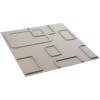 imageEkena Millwork WP20X20ODWH 19 58quotW x 19 58quotH Odessa EnduraWall Decorative 3D Wall Panel Covers 267 Sq FtWhiteUltraCover Satin Blossom White
