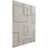 imageEkena Millwork WP20X20ODWH 19 58quotW x 19 58quotH Odessa EnduraWall Decorative 3D Wall Panel Covers 267 Sq FtWhiteUltraCover Satin Blossom White