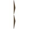 imageEkena Millwork WP20X20RIWH 19 58quotW x 19 58quotH Richmond EnduraWall Decorative 3D Wall Panel Covers 267 Sq FtMetallic Champagne Bronze