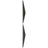 imageEkena Millwork WP20X20RIWH 19 58quotW x 19 58quotH Richmond EnduraWall Decorative 3D Wall Panel Covers 267 Sq FtMetallic Charcoal