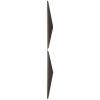 imageEkena Millwork WP20X20RIWH 19 58quotW x 19 58quotH Richmond EnduraWall Decorative 3D Wall Panel Covers 267 Sq FtMetallic Dark Bronze