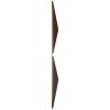 imageEkena Millwork WP20X20RIWH 19 58quotW x 19 58quotH Richmond EnduraWall Decorative 3D Wall Panel Covers 267 Sq FtMetallic Dark Copper